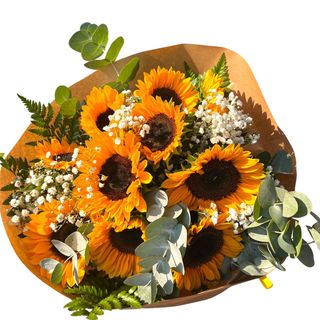 Ramo 10 girasoles 