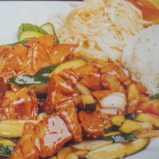 Żeberka z warzywami