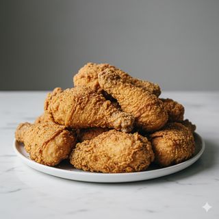 Pollo fritto per la famiglia 12 pezzi