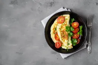 Omlet sa sirom
