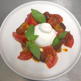 Домати с Патладжан и Бурата (300г)