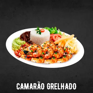 Camarão grelhado