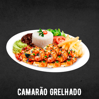 Camarão grelhado