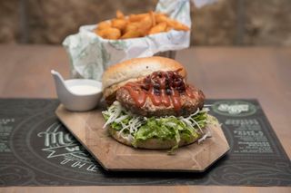 The Submarine BBQ Menu L