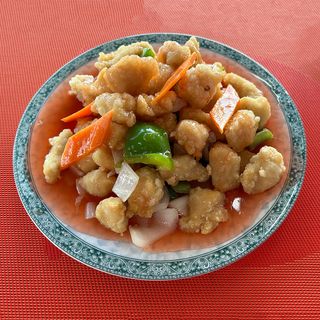 Cerdo Con Salsa Agridulce