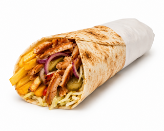 Shaorma rulată mare- 490gr