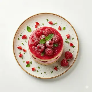 Pastel De Frambuesa