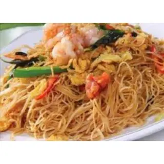 64. Fideos De Arroz Con Gambas
