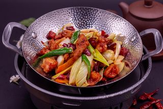 Scodella piccante di pollo/干锅鸡丁