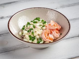Весняний салат з креветками (260/50g)