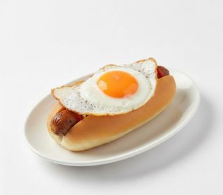 Cachorro Vegetariano com Ovo