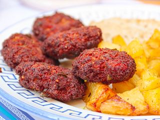 Piatto Keftedes