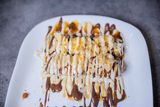Nutella , banane , Amande