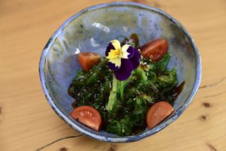Wakame con salsa Teriyaki