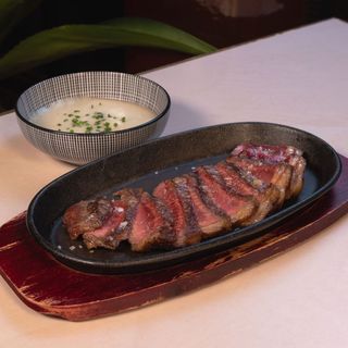 Picanha e purea di manioca