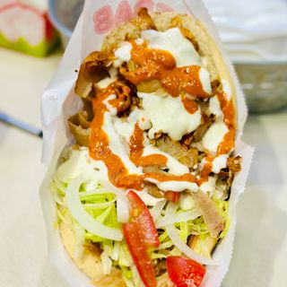 Kebab de pollo