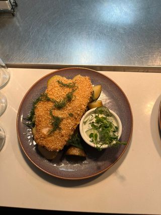 Panierowana pierś kurczaka