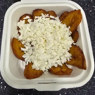 Tajadas con queso