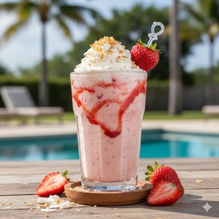 Шейк Кокос и ягода