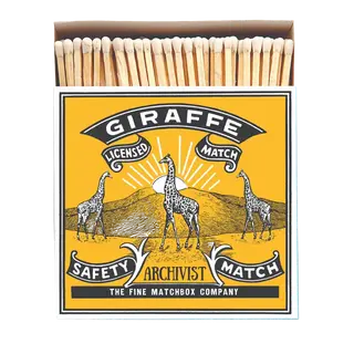 Caixa Fósforos Giraffe 11/11