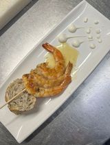 Brocheta De Langostinos