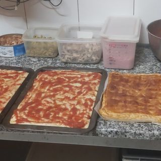 Pizza Campesina Sin Gluten (Mediana)