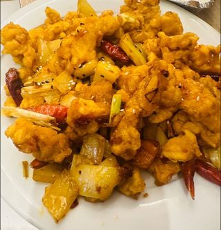 150 Pollo fritto saltato piccante