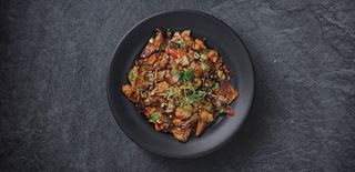 Piletina sa bambusom i šitaki pečurkama