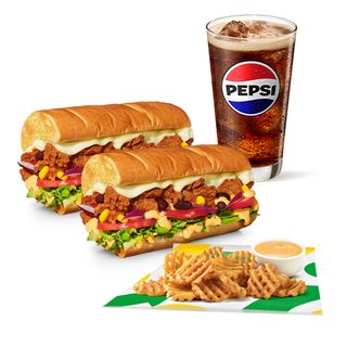 Menú Ternera de Taco Fiesta (30cm)