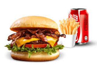 Burger Viande  + Frites + Boisson