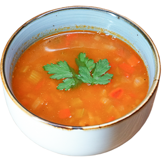 Острый суп с фасолью