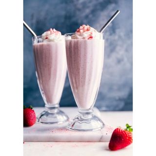 Strawberry milkshake