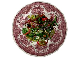 ОВОЧЕВИЙ САЛАТ З СОУСОМ САЛЬСА ВЕРДЕ (200g)