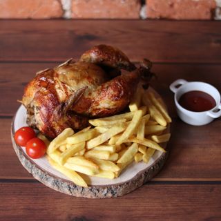 Pollo Entero A La Brasa