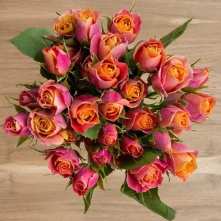 Bouquet di spray rose 