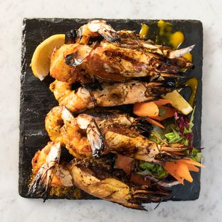 Menù Tamil Nadu - gamberi e gamberoni