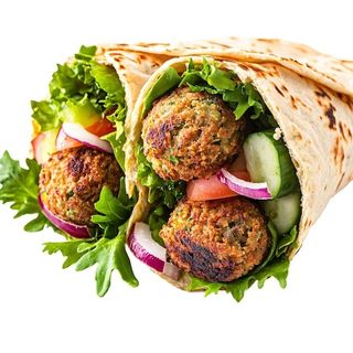 Piadina falafel