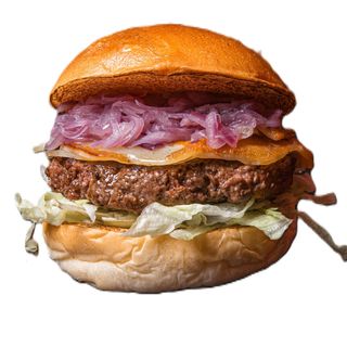 Caciocavallo burger