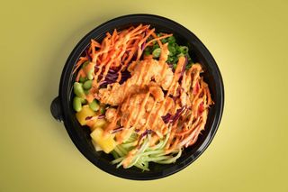 Exotic Tempura Piletina Bowl + Coca Cola