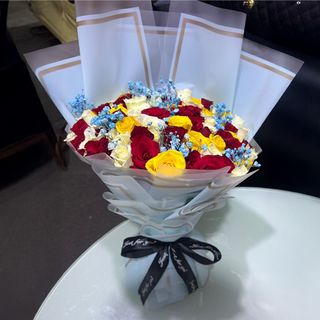 Mixed Hand Bouquet 6 batches of 20 stems 