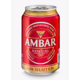 Cerveza Ámbar Especial Sin Gluten (330 Ml.)