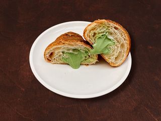 Croissant z matcha