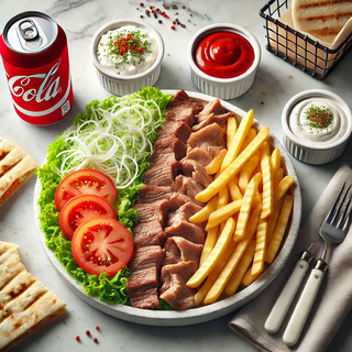 Menù piatto kebab