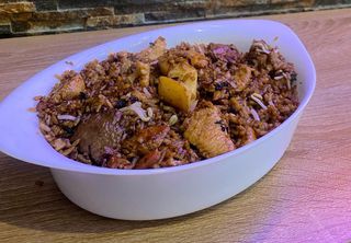 Arroz Wok Fusión Ranchero (Mediano)