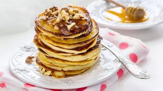 pancake miel noix
