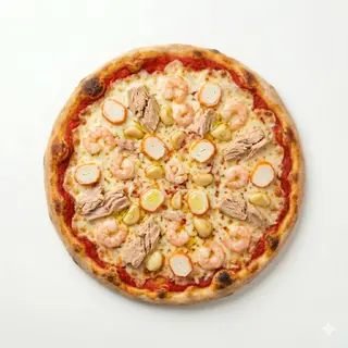 Pizza Marinera, Mediana