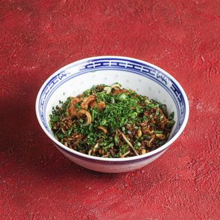 Рис с креветками и кальмаром