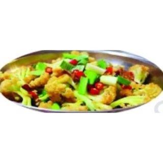 Coliflor Con Carne Picante