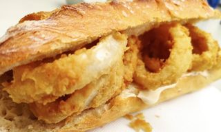 Bocadillo de chipirones