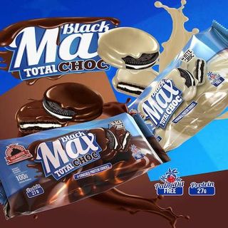 OREO Bañadas Portein Cookies Black Choc 